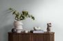 Non-woven wallpaper plain fabric look white 3977-82 1