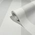 Non-woven wallpaper stripes textile look grey white 47634 2