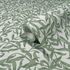 Non-woven wallpaper floral leaves motif grey green 47640 2