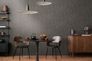 Non-woven wallpaper plaster black beige glitter 39563-5 6