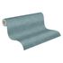 Non-woven wallpaper plain textile look blue 39566-9 4