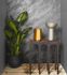Non-woven wallpaper plaster look grey silver 86522 4