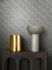 Non-woven wallpaper graphic mosaic cream grey gloss 86527 3