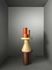 Non-woven wallpape metal look light grey glitter 86559 3