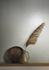Non-woven wallpaper metal look cream pearl metallic 86567 5