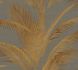 Designer wallpaper Michalsky leaves grey gold 39980-4 2