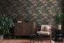 Designer wallpaper Michalsky leaves black brown 39981-2 1