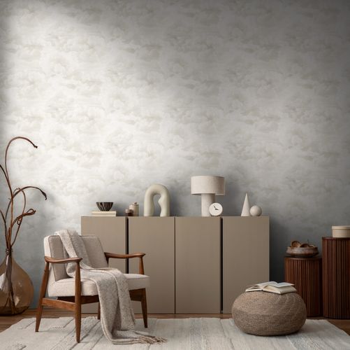 Designer wallpaper Michalsky clouds cream white 39985-2
