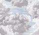 Designer wallpaper Michalsky sky clouds blue grey 39985-6 2