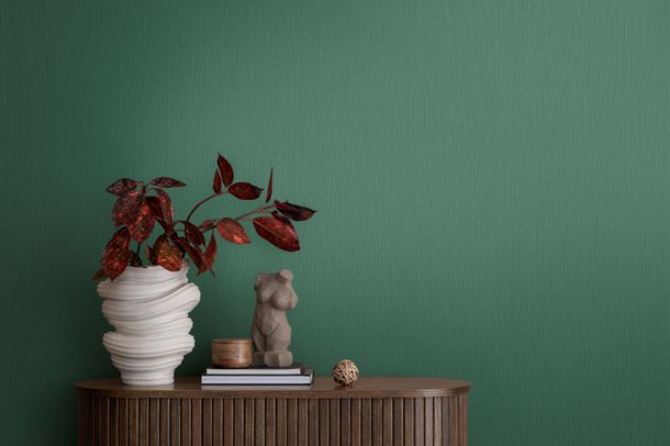 Designer wallpaper Michalsky plain green blue 39986-4