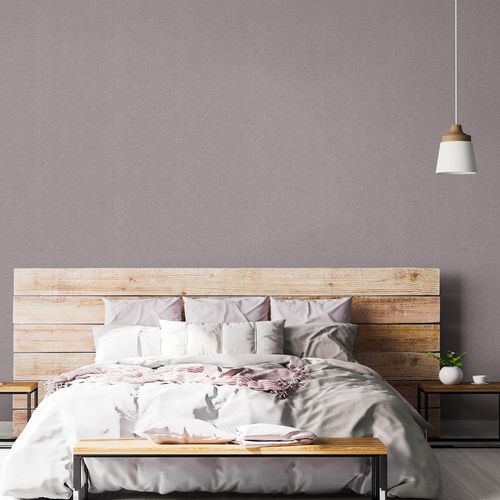 Non-woven wallpaper plaster look brown grey 10434-37