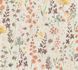 Non-woven wallpaper wildflowers beige brown 39606-2 2