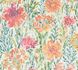 Non-woven wallpaper abstract white green orange 39695-1 2