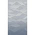 Wall mural Guido Maria Kretschmer mountains graphic blue 2