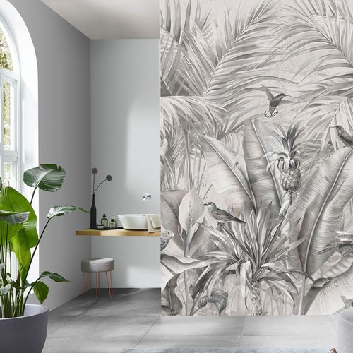 Wall mural Guido Maria Kretschmer jungle grey
