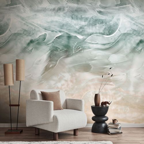 Wall mural Guido Maria Kretschmer sea turquoise beige