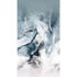 Wall mural Guido Maria Kretschmer watercolour look blue 2