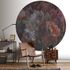 Wall mural round Guido Maria Kretschmer flowers red 4