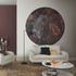 Wall mural round Guido Maria Kretschmer flowers red 1