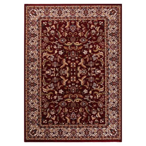Oriental carpet Excellent red border short pile