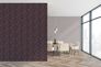 Non-woven wallpaper Daniel Hechter graphic purple bronze 1