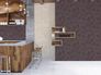 Non-woven wallpaper Daniel Hechter leaves purple metallic 1