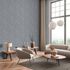 Non-woven wallpaper Daniel Hechter leaves grey gold 5