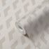 Wallpaper Daniel Hechter retro grey white metallic 3