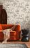 Non-woven wallpaper floral grey black silver 39936-1 6