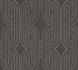 Non-woven wallpaper retro black gold silver 39937-4 2