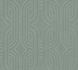 Non-woven wallpaper retro green white gold 39937-5 2
