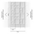 Photo wallpaper picture frame 3D look white grey 39821-1 3