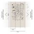 Photo Wallpaper Symbols Abstract Cream Black 39823-1 3