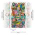 Photo Wallpaper Comic Monsters colourful grey 39827-1 3