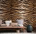 Photo wallpaper tiger fur look brown black 39830-1 1