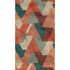Photo wallpaper graphic retro orange green 39837-1 2