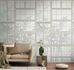 Photo wallpaper window 3D look cream green 39845-1 1