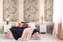 Photo wallpaper stucco moldings floral beige grey 39847-1 1