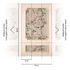 Photo wallpaper stucco moldings floral beige grey 39847-1 3