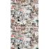 Photo Wallpaper Urban Newspaper grey colourful 39848-1 2