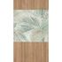 Photo wallpaper wooden panels leaves beige green 39854-1 2