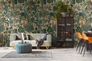 Photo wallpaper jungle tropics green beige 39863-1 1