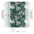 Photo wallpaper jungle trees petrol green 39865-1 3