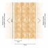 Photo wallpaper graphic retro orange beige 39868-1 3