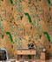 Photo Wallpaper Floral Birds Brown colourful 39882-1 1