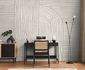 Photo wallpaper graphic lines cream black 39894-1 1