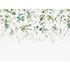 Photo Wallpaper Leaves Floral White Green 39900-1 2