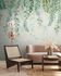 Photo Wallpaper Leaves Floral Watercolour Green 39907-1 1