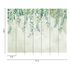 Photo Wallpaper Leaves Floral Watercolour Green 39907-1 3