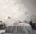 Photo wallpaper floral concrete look beige cream 39919-1 1